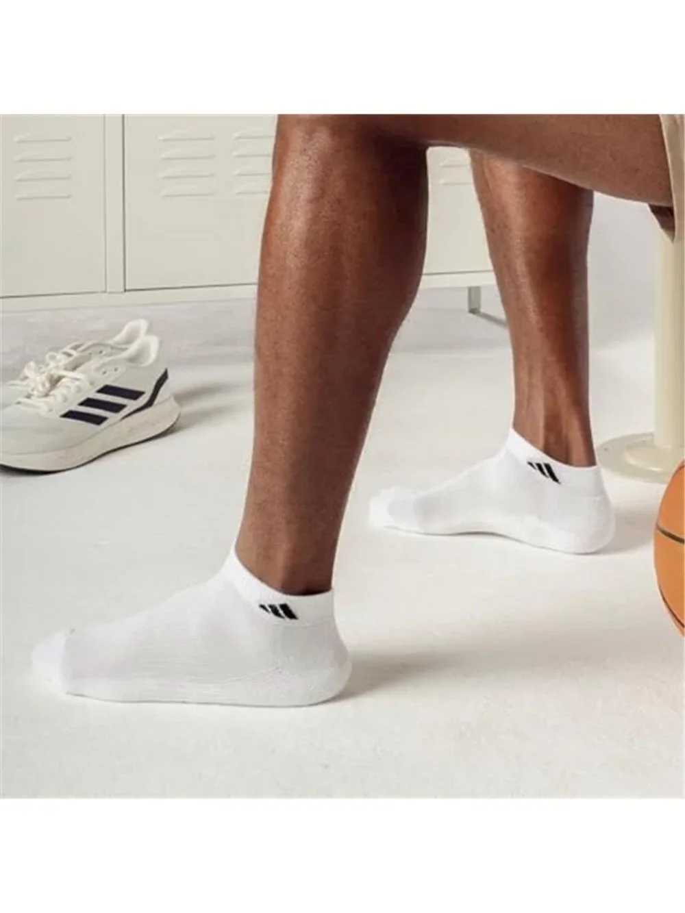 Mens Athletic Socks 6 Pack Low Cut Cushioned Ankle Compression Running Gym Socks